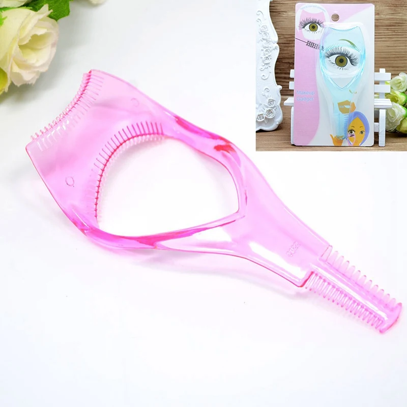 1Pcs Plastic 3 in1 New Arrival Make up Mascara Guide Applicator Eyelash Comb Eyebrow Brush Curler Beauty Essential Tool Hot
1Pcs Plastic 3 in1 New Arrival Make up Mascara Guide Applicator Eyelash Comb Eyebrow Brush Curler Beauty Essential Tool Hot