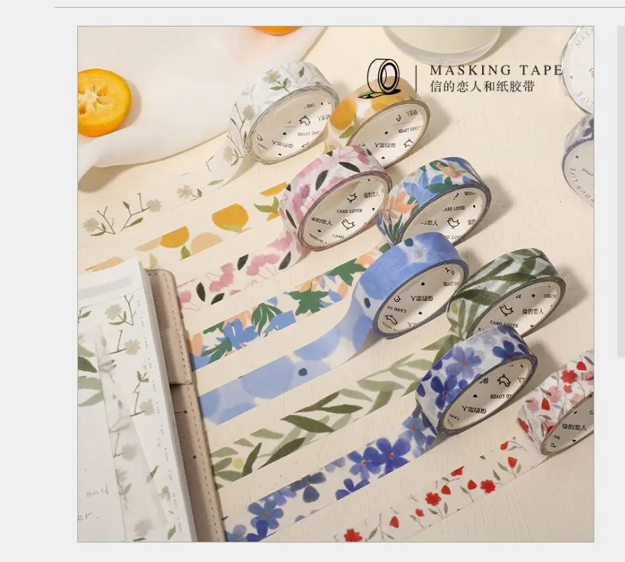 15mm wide Season flowers hazy plants green leaf flower branch decoration washi tape DIY Planner diary Scrapbooking Masking Tape
15mm wide Season flowers hazy plants green leaf flower branch decoration washi tape DIY Planner diary Scrapbooking Masking Tape