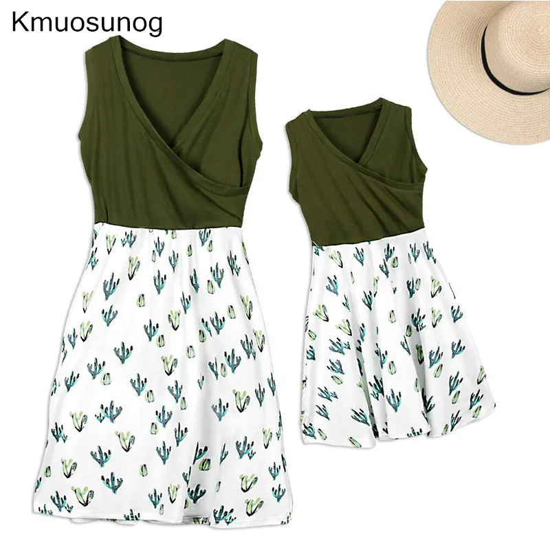 Mommy and me clothes Cactus Print V-Neck Mother daughter dresses Vestidos mae e filha Family Look Mom and daughter dress C0296
Mommy and me clothes Cactus Print V-Neck Mother daughter dresses Vestidos mae e filha Family Look Mom and daughter dress C0296