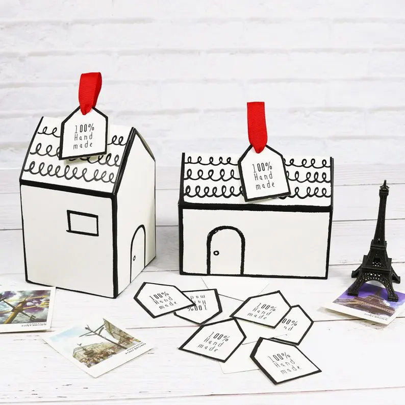 60 X House Shape White Gift Paper Box Handmade Cookie Chocolate Candy Box Gift Wrapping Boxes Party Decoration
60 X House Shape White Gift Paper Box Handmade Cookie Chocolate Candy Box Gift Wrapping Boxes Party Decoration
