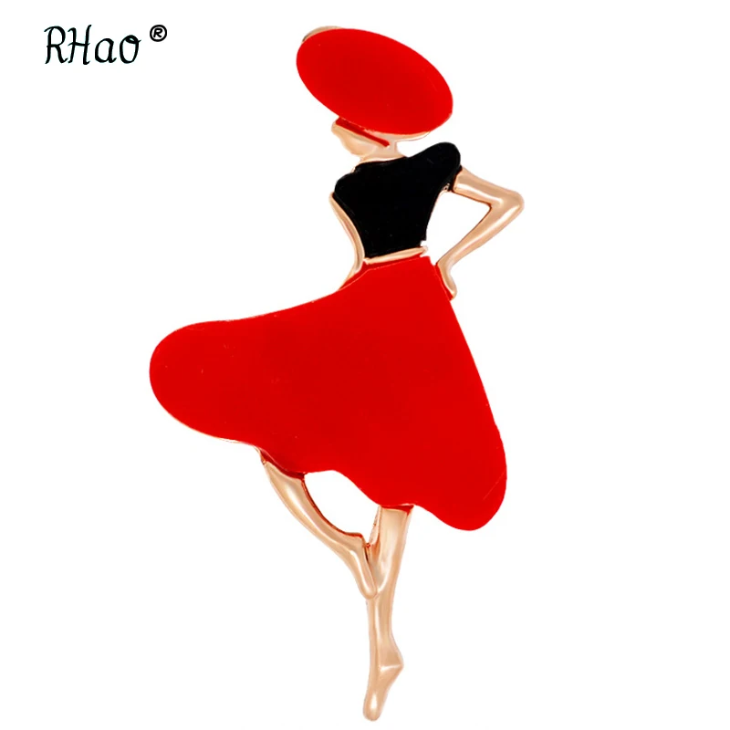 RHao Hot Sale Women Red Acrylic Ladies Brooches pins enamel pins for women Scarf buckle clips girls lovely figure brooch jewelry
RHao Hot Sale Women Red Acrylic Ladies Brooches pins enamel pins for women Scarf buckle clips girls lovely figure brooch jewelry