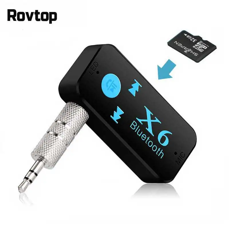 Портативный приемник Bluetooth 3 5 мм разъем для автомобиля AUX аудио беспроводной мини