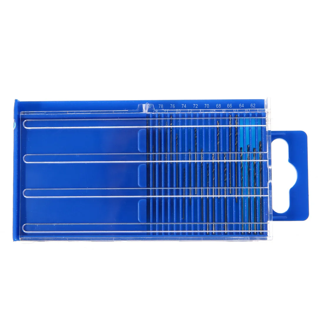 20Pcs HSS Diamond Twist Micro-Drill Bit Set Mini Drill Bit Index 61-80 for Jewelry Watch Repair Tool kit
20Pcs HSS Diamond Twist Micro-Drill Bit Set Mini Drill Bit Index 61-80 for Jewelry Watch Repair Tool kit