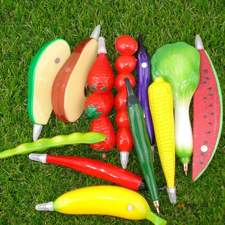 Free shipping 10pcs/lot fresh stationery fruit ballpoint pen vegetables Creative gifts pen students
Free shipping 10pcs/lot fresh stationery fruit ballpoint pen vegetables Creative gifts pen students