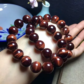 100% Natural Red Tiger's Eye Gemstone Brazil Bracelets Round Beads 12mm Crystal Stretch For Man Woman AAAAA
100% Natural Red Tiger's Eye Gemstone Brazil Bracelets Round Beads 12mm Crystal Stretch For Man Woman AAAAA