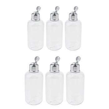 6Pcs 200ml+300ml Empty Clear Plastic Bottles Tubes Flip Cap Makeup Containers for Shampoo Lotions Toners
6Pcs 200ml+300ml Empty Clear Plastic Bottles Tubes Flip Cap Makeup Containers for Shampoo Lotions Toners