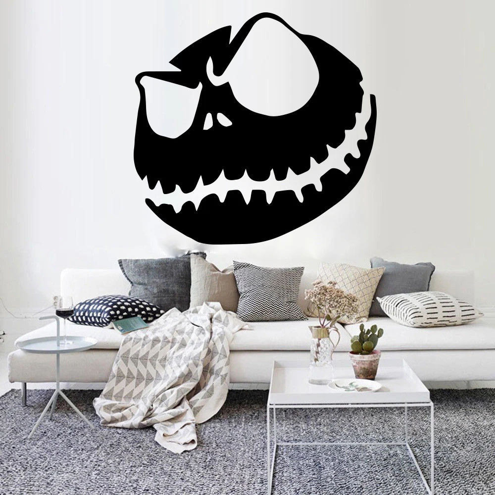 Cartoon Jack Skellington Wall Sticker Bedroom Living Room Halloween Pumpkin King Wall Decal Kitchen Window Vinyl Home Decor
Cartoon Jack Skellington Wall Sticker Bedroom Living Room Halloween Pumpkin King Wall Decal Kitchen Window Vinyl Home Decor