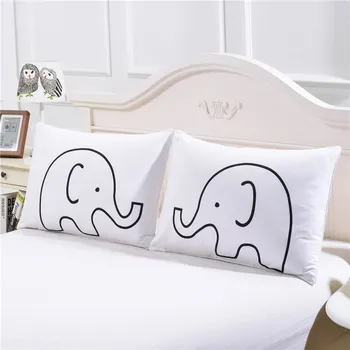 Cute Elephants Cushion Cover,Cartoon Animal Pillow Cases,Decorative Throw Pillow Covers,Couple Pillowcase for Wedding Bedding
Cute Elephants Cushion Cover,Cartoon Animal Pillow Cases,Decorative Throw Pillow Covers,Couple Pillowcase for Wedding Bedding