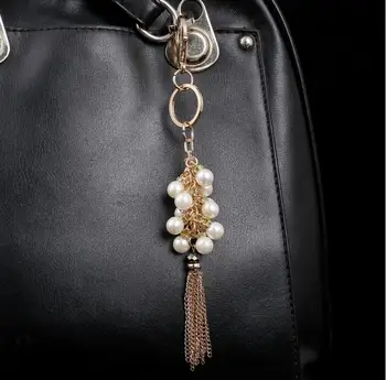 High-grade single head sweet pearl tassel pendant accessories car handbag accessories
High-grade single head sweet pearl tassel pendant accessories car handbag accessories