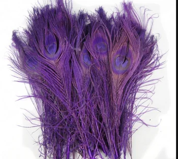 HOT!200PCS 25-30cm purple Peacock feathers natrual Peacock tail Feathers for wedding party decoration diy jewelry hair accessory
HOT!200PCS 25-30cm purple Peacock feathers natrual Peacock tail Feathers for wedding party decoration diy jewelry hair accessory