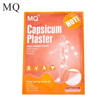 MQ 10pcs/lot Porous Hot Capsicum Plaster for Muscle Chinese Tradition Medical Pain Relief Pain Patch Body Massager 12*18cm
MQ 10pcs/lot Porous Hot Capsicum Plaster for Muscle Chinese Tradition Medical Pain Relief Pain Patch Body Massager 12*18cm