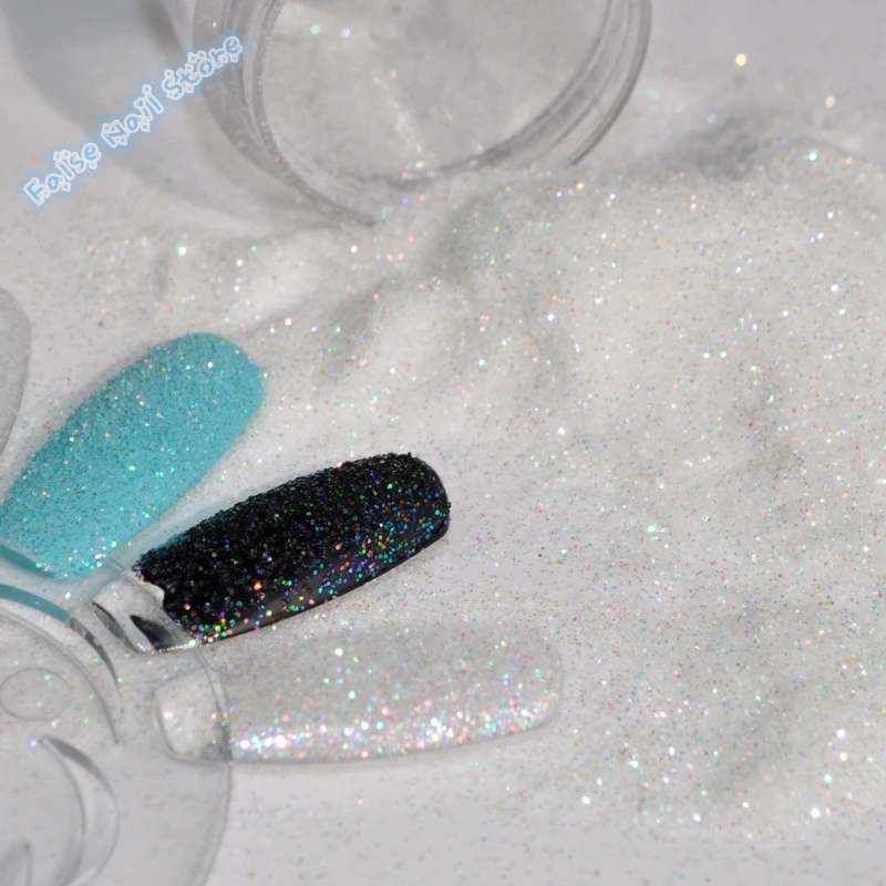 Shiny Clear Rainbow White Nail Glitter DIY Nail Art Powder Dust Tips AB Color Makeup Manicure Decorations N408
Shiny Clear Rainbow White Nail Glitter DIY Nail Art Powder Dust Tips AB Color Makeup Manicure Decorations N408