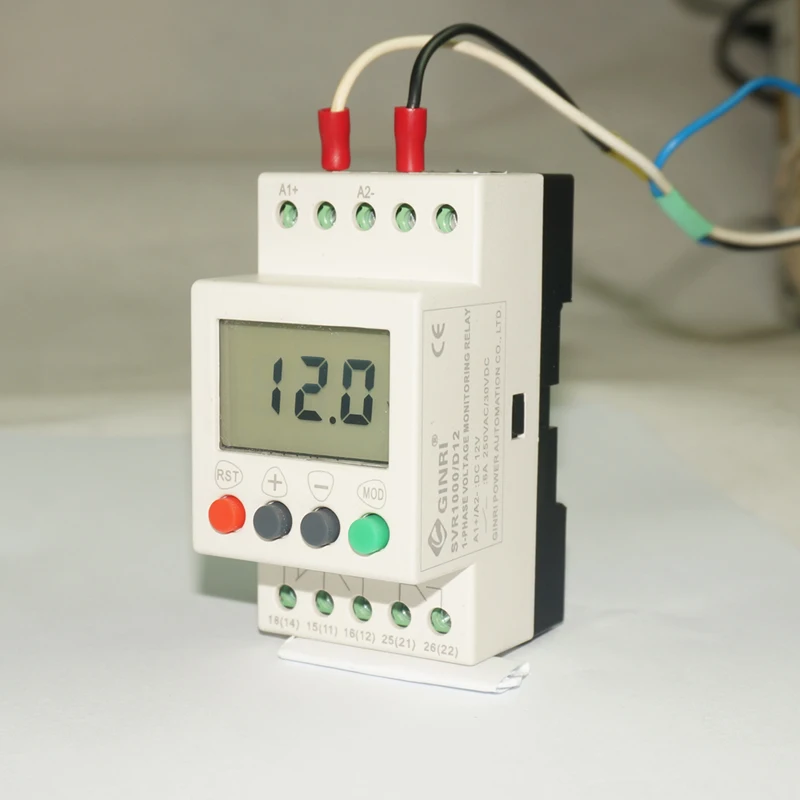 GINRI SVR1000/12V DC single phase overvoltage protection relay automatic recovery voltage control device free shipping
GINRI SVR1000/12V DC single phase overvoltage protection relay automatic recovery voltage control device free shipping