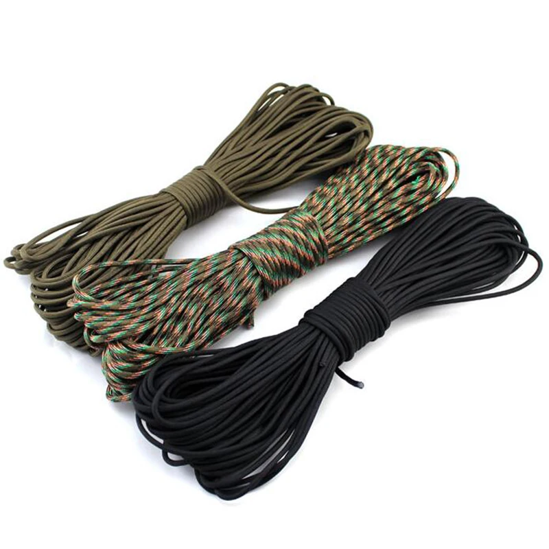 Paracord 4mm 30.5 Meters 100FT 7-core Bearing 200kg Outdoor Equipment Parachute Cord Rope Survival Kit
Paracord 4mm 30.5 Meters 100FT 7-core Bearing 200kg Outdoor Equipment Parachute Cord Rope Survival Kit