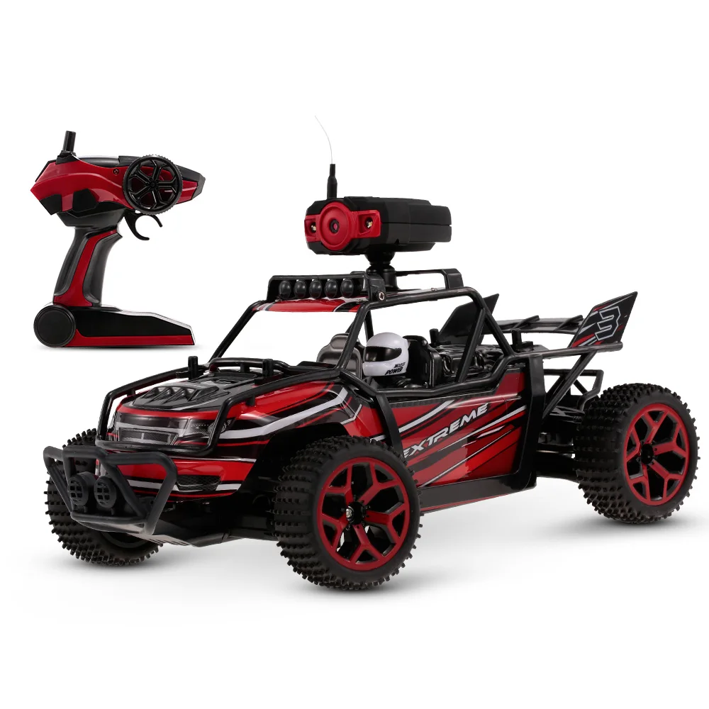 18GS04 RC Car 1:18 RC Car 2.4GHz 4WD 20km/h RC Buggy Cars 0.3MP Wifi FPV Camera Off-road Car Toys for Children
18GS04 RC Car 1:18 RC Car 2.4GHz 4WD 20km/h RC Buggy Cars 0.3MP Wifi FPV Camera Off-road Car Toys for Children
