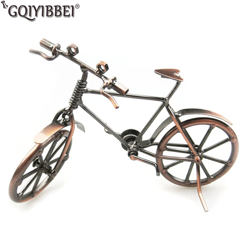 GQIYIBBEI Bicycle Model Vintage Home Bar Decoration Brass Color Screw Movable Metal Bike Crafts Tourism Souvenirs Creative Gift
GQIYIBBEI Bicycle Model Vintage Home Bar Decoration Brass Color Screw Movable Metal Bike Crafts Tourism Souvenirs Creative Gift