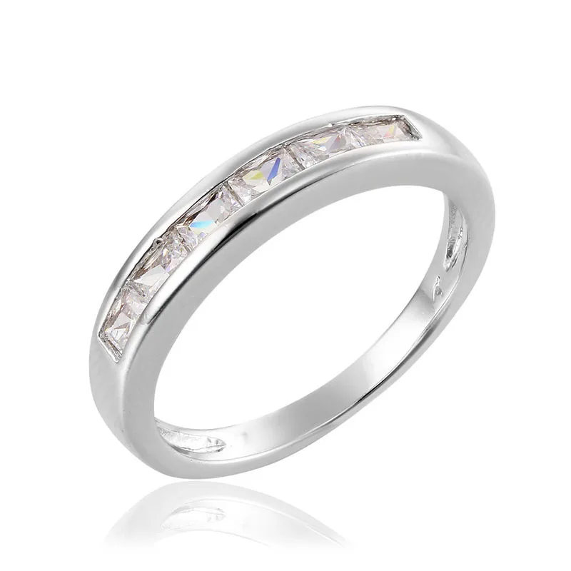 Clear Square AAACubic Zirconia CZ White Gold Color Band Engagement Wedding Rings For Women Bague Bijoux Finger Jewelry Gift Sale
Clear Square AAACubic Zirconia CZ White Gold Color Band Engagement Wedding Rings For Women Bague Bijoux Finger Jewelry Gift Sale