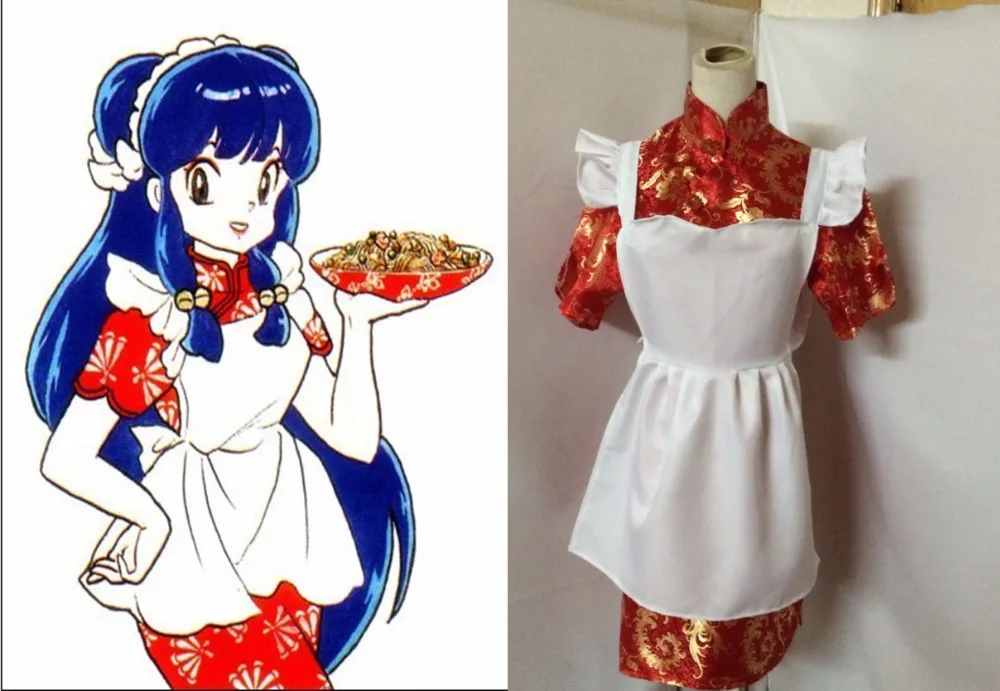 Ranma 1/2 шампунь Косплей Костюм |