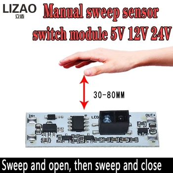 Short Distance Scan Sensor Sweep Hand Sensor Switch Module 36W 3A Constant Voltage for Auto Smart Home Compatible XK-GK-4010A
Short Distance Scan Sensor Sweep Hand Sensor Switch Module 36W 3A Constant Voltage for Auto Smart Home Compatible XK-GK-4010A
