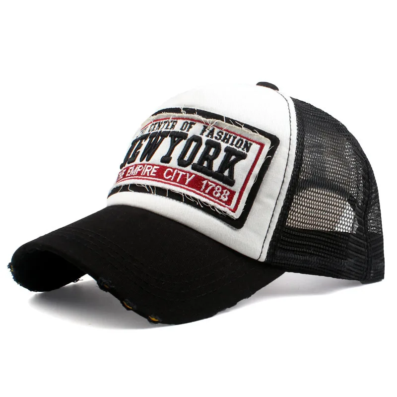 Baseball Cap Mesh Hat Men Women Summer Beach Sports Sun Hats New York City Fitted Trucker Cap Ball Caps Snapback Hip Hop Visor
Baseball Cap Mesh Hat Men Women Summer Beach Sports Sun Hats New York City Fitted Trucker Cap Ball Caps Snapback Hip Hop Visor