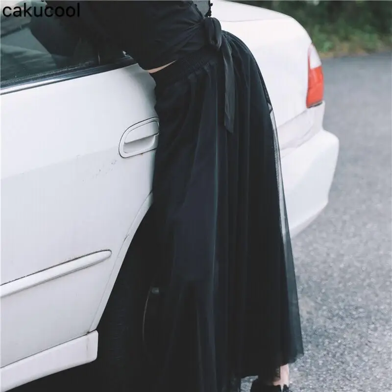 Cakucool High-waisted gauze black bust trousers 2019 autumn new cold wind retro loose broad leg trousers women's trousers
Cakucool High-waisted gauze black bust trousers 2019 autumn new cold wind retro loose broad leg trousers women's trousers