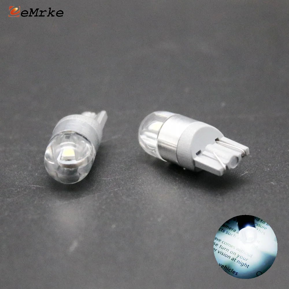 EEMRKE 2 шт. T10 W5W 3030 2smd широкие лампы/паркосветильник огни освесветильник номерного