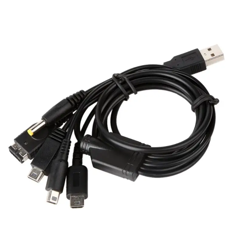 5 in1 USB Charger Charging Cable Cords For NDS For NDSI XL For Nintendo NDSL For 3DS Charging Leads Cable Data Cords
5 in1 USB Charger Charging Cable Cords For NDS For NDSI XL For Nintendo NDSL For 3DS Charging Leads Cable Data Cords