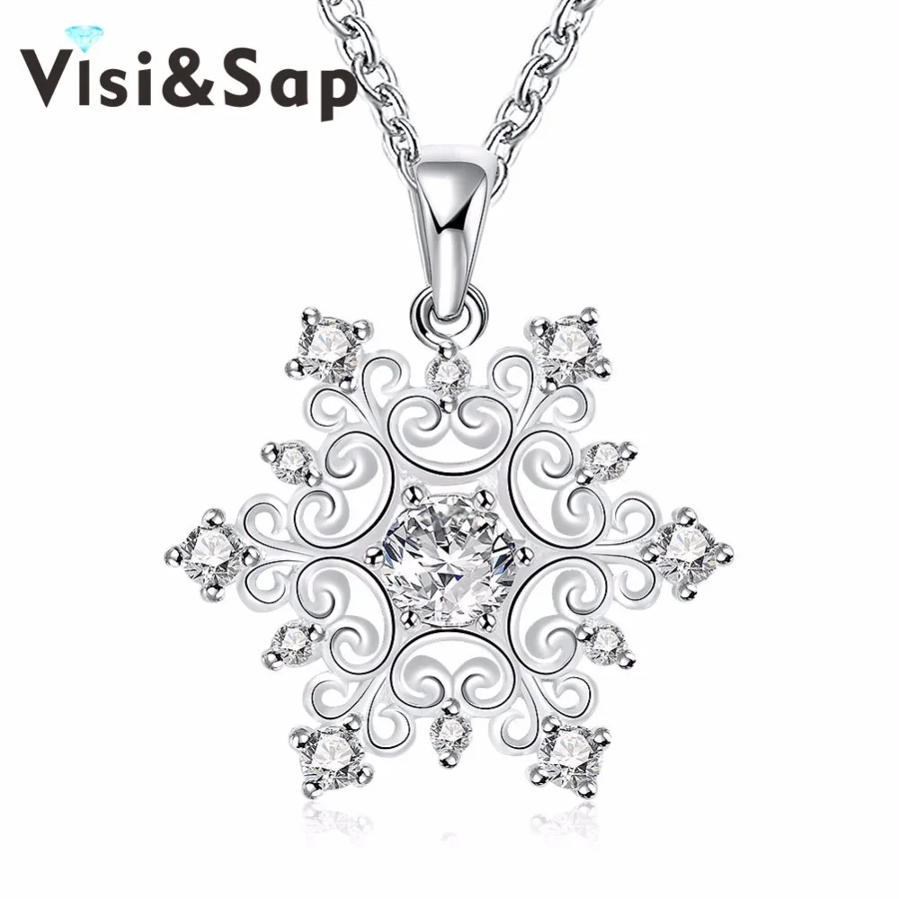 Visisap Snow Flower Necklaces for Women Classic cubic zirconia Pendant jewelry Charm Fancy Anniversary gifts necklace VLKN771
Visisap Snow Flower Necklaces for Women Classic cubic zirconia Pendant jewelry Charm Fancy Anniversary gifts necklace VLKN771