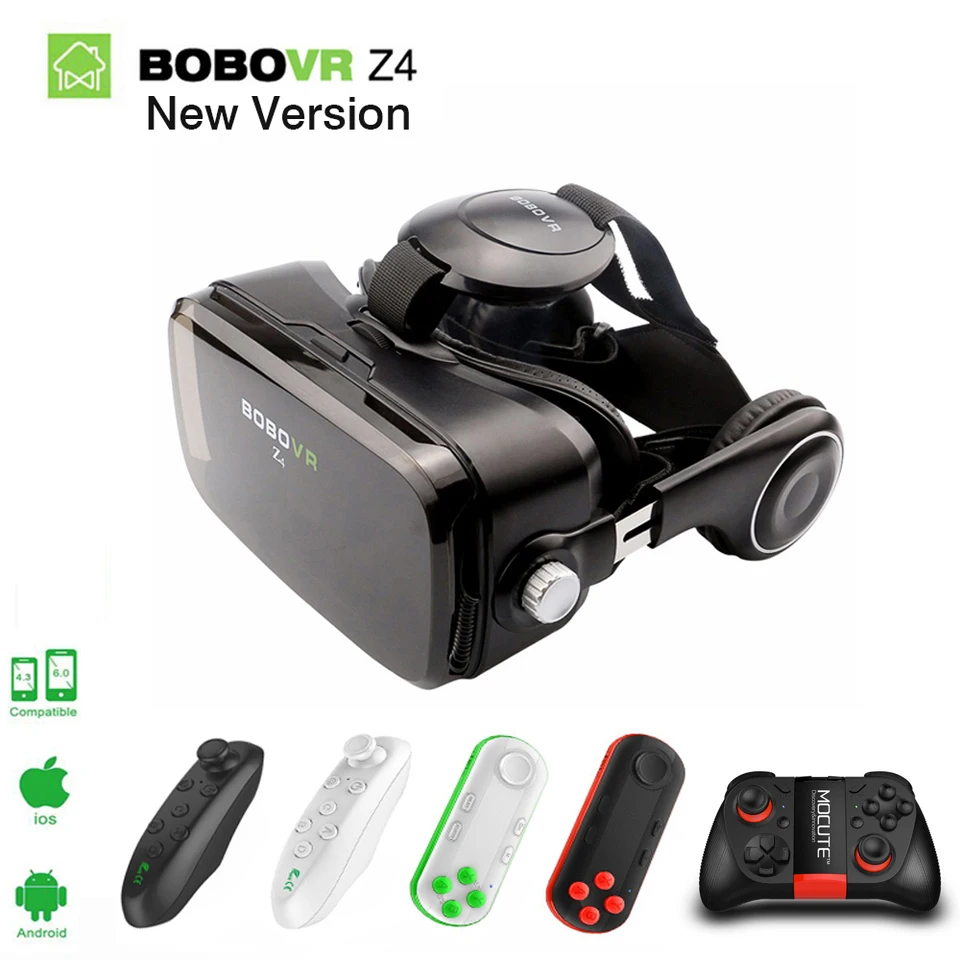 Original Xiaozhai BOBOVR Z4 Google Cardboard Virtual Reality 3D VR Glasses Private Box Mini Theater+Gamepad for smartphone 2.0
Original Xiaozhai BOBOVR Z4 Google Cardboard Virtual Reality 3D VR Glasses Private Box Mini Theater+Gamepad for smartphone 2.0
