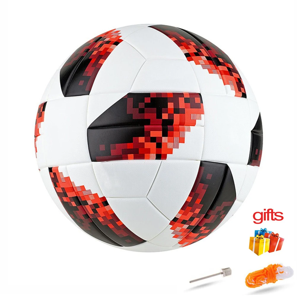 

Russia Size 5 Football Premier Seamless Soccer Ball Goal Team Match Training Balls League futbol bola with Pump Gift