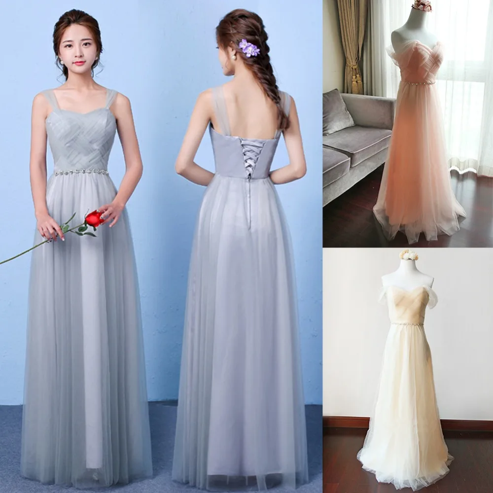 2019 Hot Wedding Bridesmaid Long Dress for Women Girls Party Prom Formal Dress Elegant Rhinestone High Waist Tulle Dress
2019 Hot Wedding Bridesmaid Long Dress for Women Girls Party Prom Formal Dress Elegant Rhinestone High Waist Tulle Dress