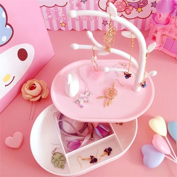 Jewelry Storage Box Earrings Necklace Ring Pendant Bracelet Display Stand Tray Plastic Tree Shaped Storage Makeup Organizer
Jewelry Storage Box Earrings Necklace Ring Pendant Bracelet Display Stand Tray Plastic Tree Shaped Storage Makeup Organizer