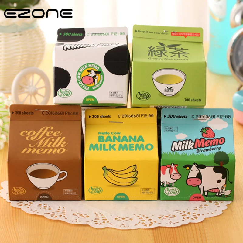 EZONE Kawaii Cartoon Design Sticky Notes Plan Writing Sticker Note Coffee Green Tea Milk Bottle DIY Craft School Office Supply
EZONE Kawaii Cartoon Design Sticky Notes Plan Writing Sticker Note Coffee Green Tea Milk Bottle DIY Craft School Office Supply