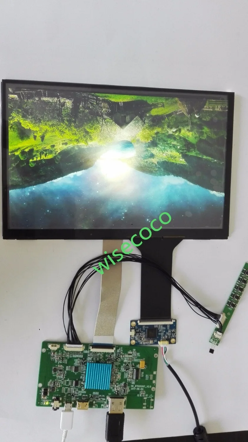 10.1 inch 2K TFT LCD 2560*1600 with capactive touch panel HDMI MIPI controller board for DIY project 3d printer
10.1 inch 2K TFT LCD 2560*1600 with capactive touch panel HDMI MIPI controller board for DIY project 3d printer