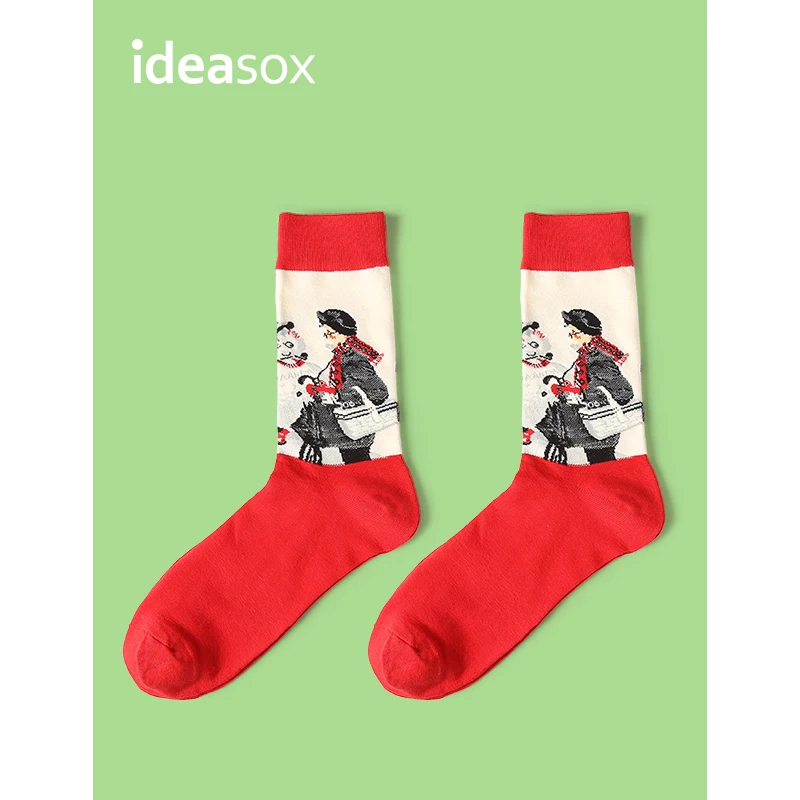 VVQI Novelty Famous Oil Painting Art Socks hip hop colorful socks style funy crew streets lovers socks Van gogh funny socks men
VVQI Novelty Famous Oil Painting Art Socks hip hop colorful socks style funy crew streets lovers socks Van gogh funny socks men