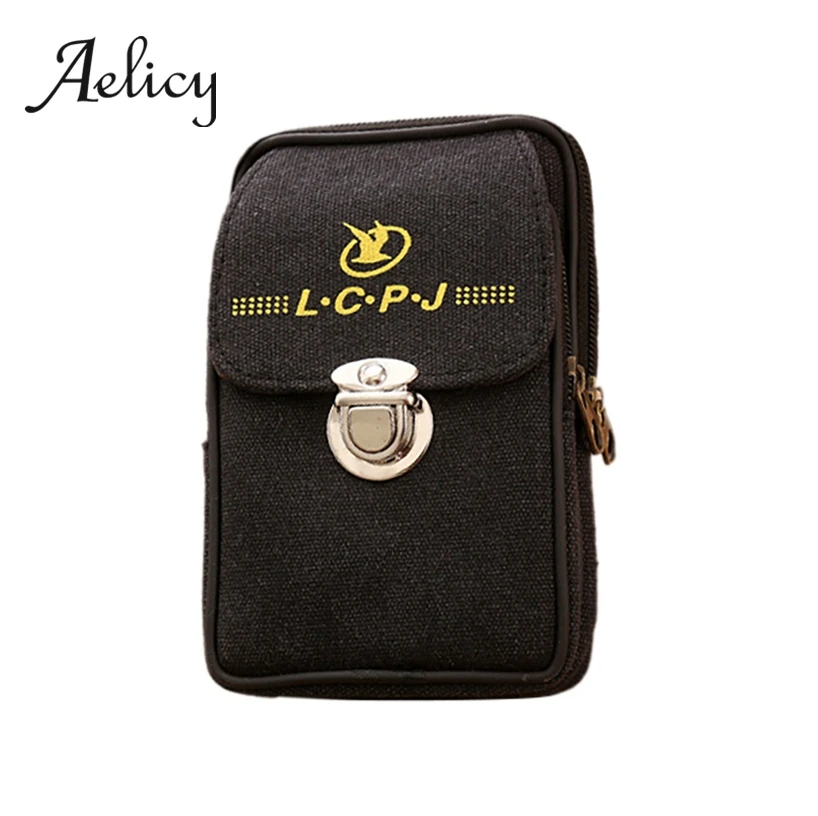 Aelicy Vintage Waist Pack Men Canvas Cellphone Belt Bag Mobile Phone Bag Travel Belt Wallets Waterproof Coin Purse Handbag0
Aelicy Vintage Waist Pack Men Canvas Cellphone Belt Bag Mobile Phone Bag Travel Belt Wallets Waterproof Coin Purse Handbag0