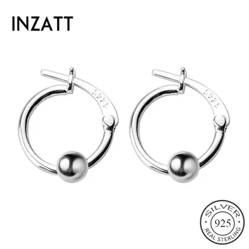 INZATT Real 925 Sterling Silve Minimalist Bead Hoop Earrings For Fashion Women Party Trendy Fine Jewelry 2019 Accessories
INZATT Real 925 Sterling Silve Minimalist Bead Hoop Earrings For Fashion Women Party Trendy Fine Jewelry 2019 Accessories