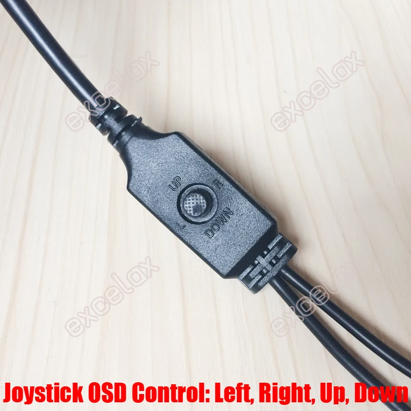 50 шт./лот 80 см 11 Pin OSD управление меню BNC видео DC 12 В кабель питания отводной