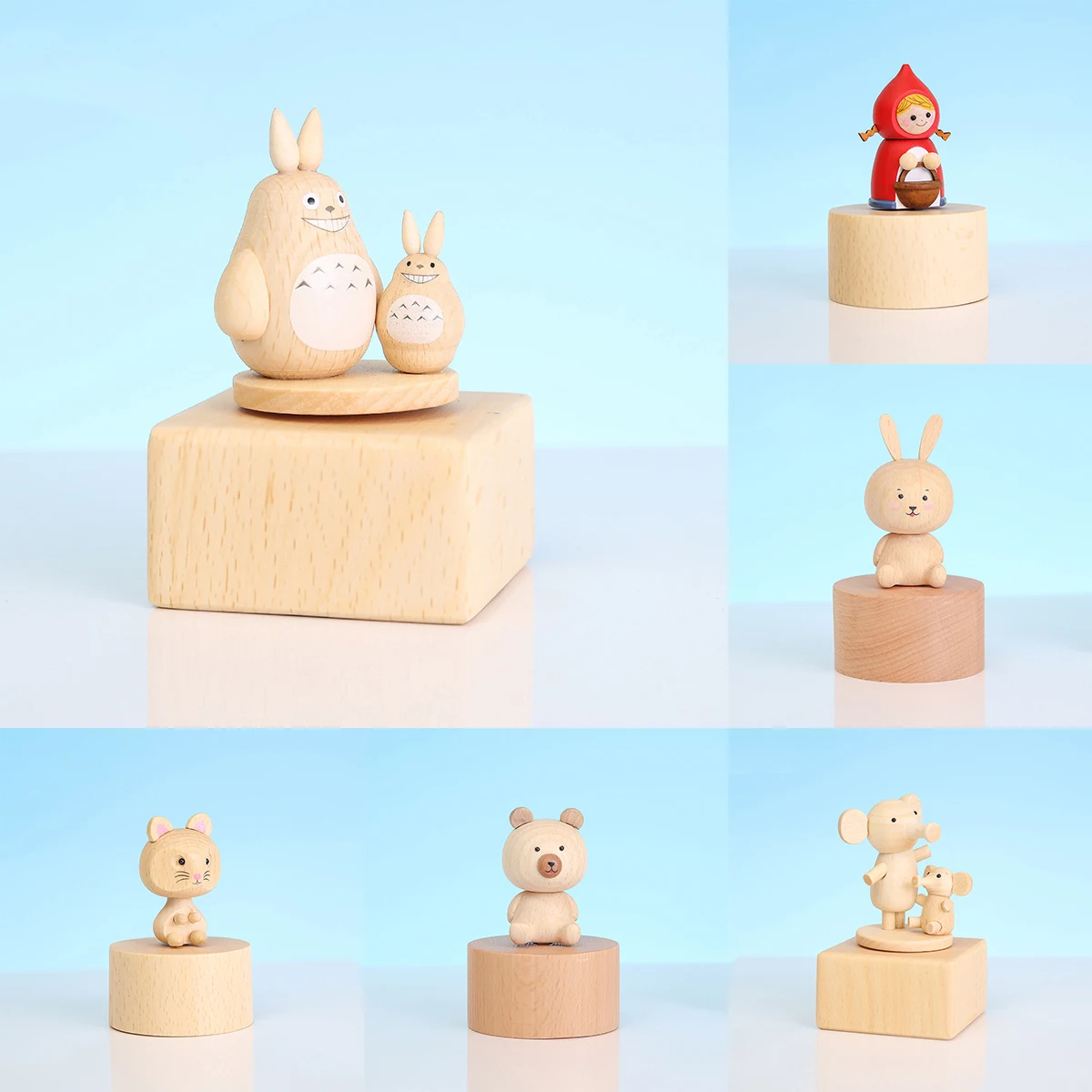 New Rotate Totoro Kawaii Musical Boxes Wooden Music Box Wood Crafts Retro Birthday Gift Vintage Home Decoration Accessories
New Rotate Totoro Kawaii Musical Boxes Wooden Music Box Wood Crafts Retro Birthday Gift Vintage Home Decoration Accessories