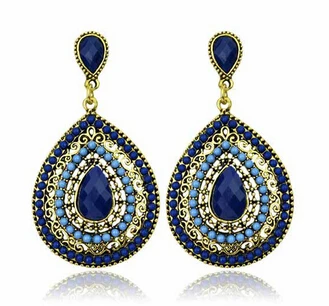 2015 Hot Luxury Bohemian beads Drop Earrings Resin Trendy Heart Vintage Earring For Lady Dangle Earrings Jewelry
2015 Hot Luxury Bohemian beads Drop Earrings Resin Trendy Heart Vintage Earring For Lady Dangle Earrings Jewelry