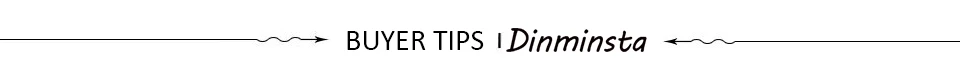 BUYER TIPS