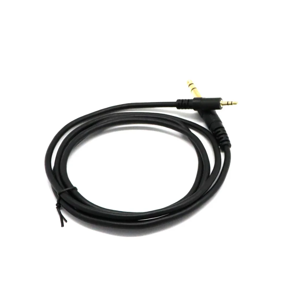 3.5mm 18 Male to 6.35mm 14 Male TRS Stereo Audio Cable Housing for iPad, Laptop,Home Theater Devices, and Amplifiers (5)