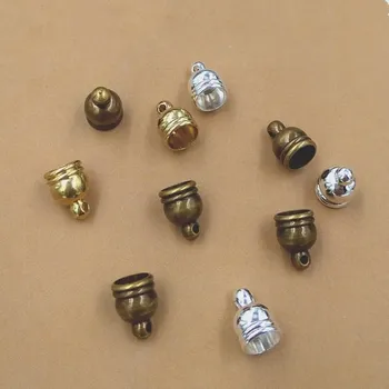 50pcs 5mm Big Hole Copper Tassel Cap Necklace Leather Cord End Caps Tassel Crimp End Connector DIY Jewelry Findings
50pcs 5mm Big Hole Copper Tassel Cap Necklace Leather Cord End Caps Tassel Crimp End Connector DIY Jewelry Findings