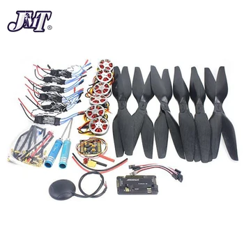 

JMT RC Quadcopter Kit 6 Axle Foldable Rack APM2.8 Flight Control Board+GPS+750KV Brushless Motor+15x5.5 Propeller+30A ESC