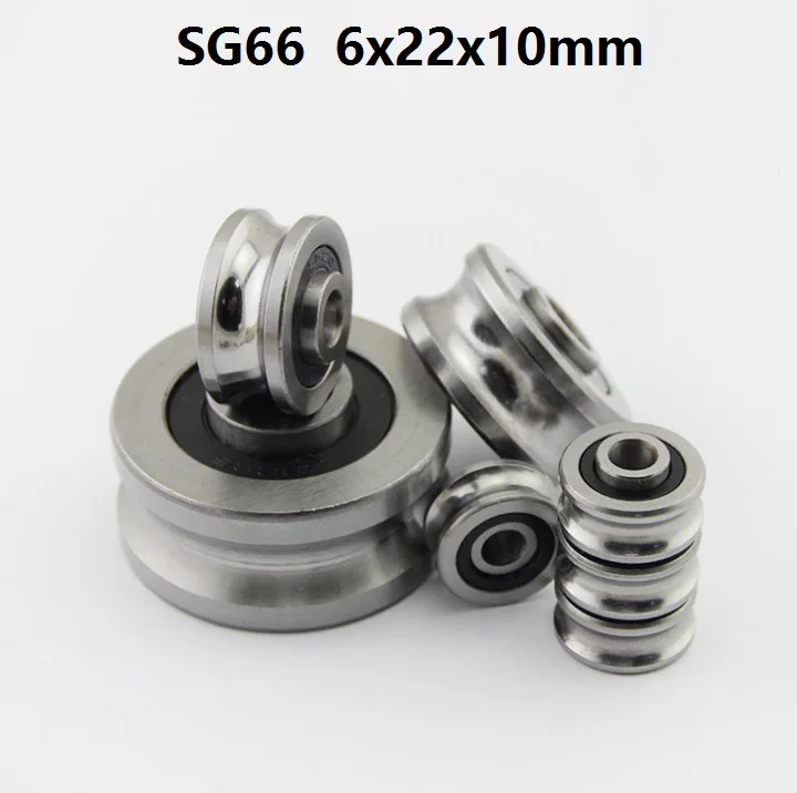 20/50pcs/lot SG66 6x22x10 mm U groove roller bearing roller wheel pulley ball bearing guide track 6*22*10mm
20/50pcs/lot SG66 6x22x10 mm U groove roller bearing roller wheel pulley ball bearing guide track 6*22*10mm