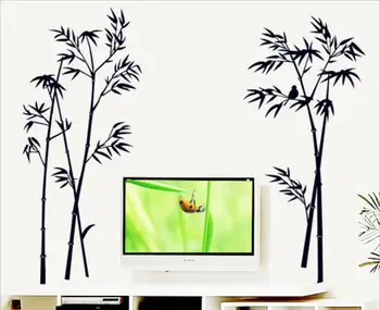 The new black bamboo sitting room bedroom home decoration wall stickers in the wall to stick on the wall
The new black bamboo sitting room bedroom home decoration wall stickers in the wall to stick on the wall