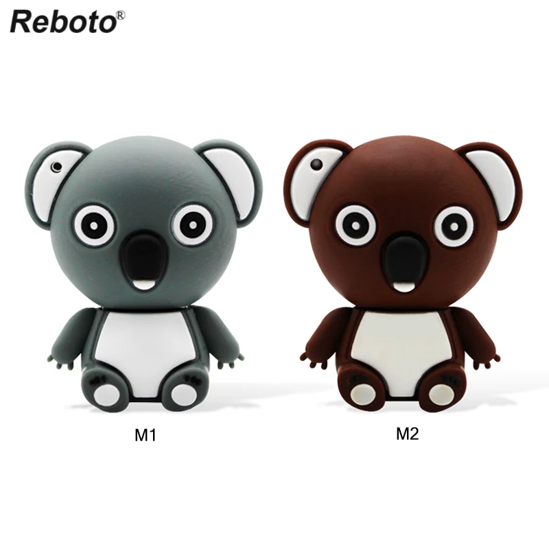 

Retobo Usb 2.0 Cartoon Pen Drive 32GB 4GB 8GB 16GB USB Animal Koala Pendrive Memory Disk 64GB Personalizado Free Shipping
