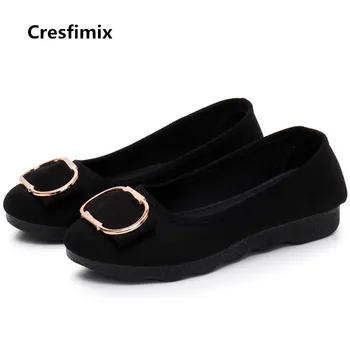 Cresfimix women fashion soft & comfortable black slip on flat shoes lady cute street dance shoes retro comfy flats zapatos c2036
Cresfimix women fashion soft & comfortable black slip on flat shoes lady cute street dance shoes retro comfy flats zapatos c2036