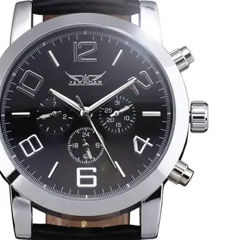 Men Mechanical Watches Luxury Brand Men Automatic 6 Hands Leather Strap Watches Auto Date Black Dials For Men Male Wristwatches
Men Mechanical Watches Luxury Brand Men Automatic 6 Hands Leather Strap Watches Auto Date Black Dials For Men Male Wristwatches