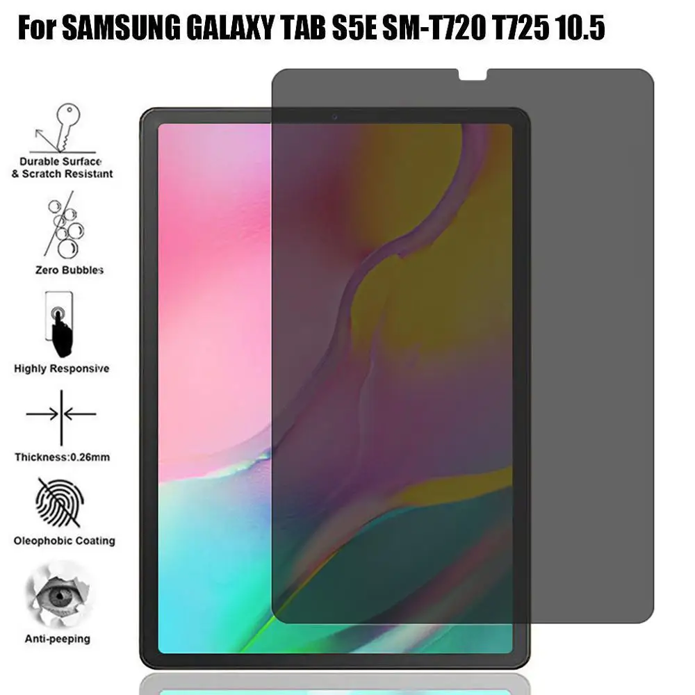 Защитная пленка для экрана Samsung Galaxy Tab S5E SM T720 T725 10 5 дюймов Oleophobic Q70|Защитные экраны
